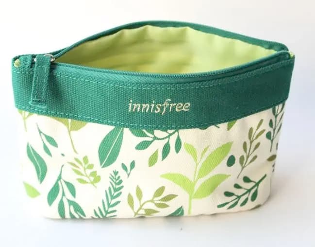 Canvas makeup pouches