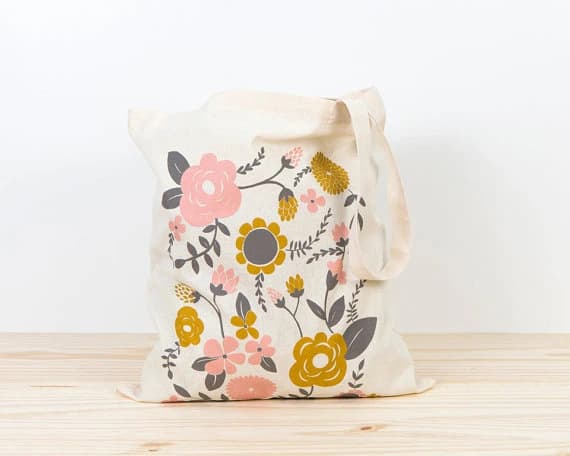 Printed Canvas Totes