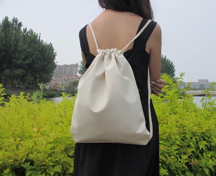 Canvas drawstring backpack | Omega Overseas